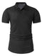 Ice Silk Polo – Men's Moisture-Wicking Side-Slit Sport Shirt