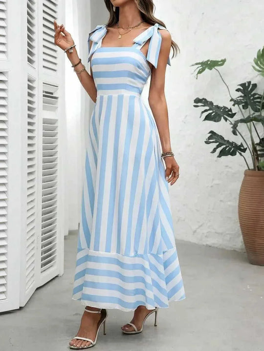 lightweight cotton blend | breathable summer dress | adjustable sling swing | ultrasonic cleaning