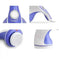anti cellulite body neck massager vibrator electric slimming foot - close-up detail (pattern: check)