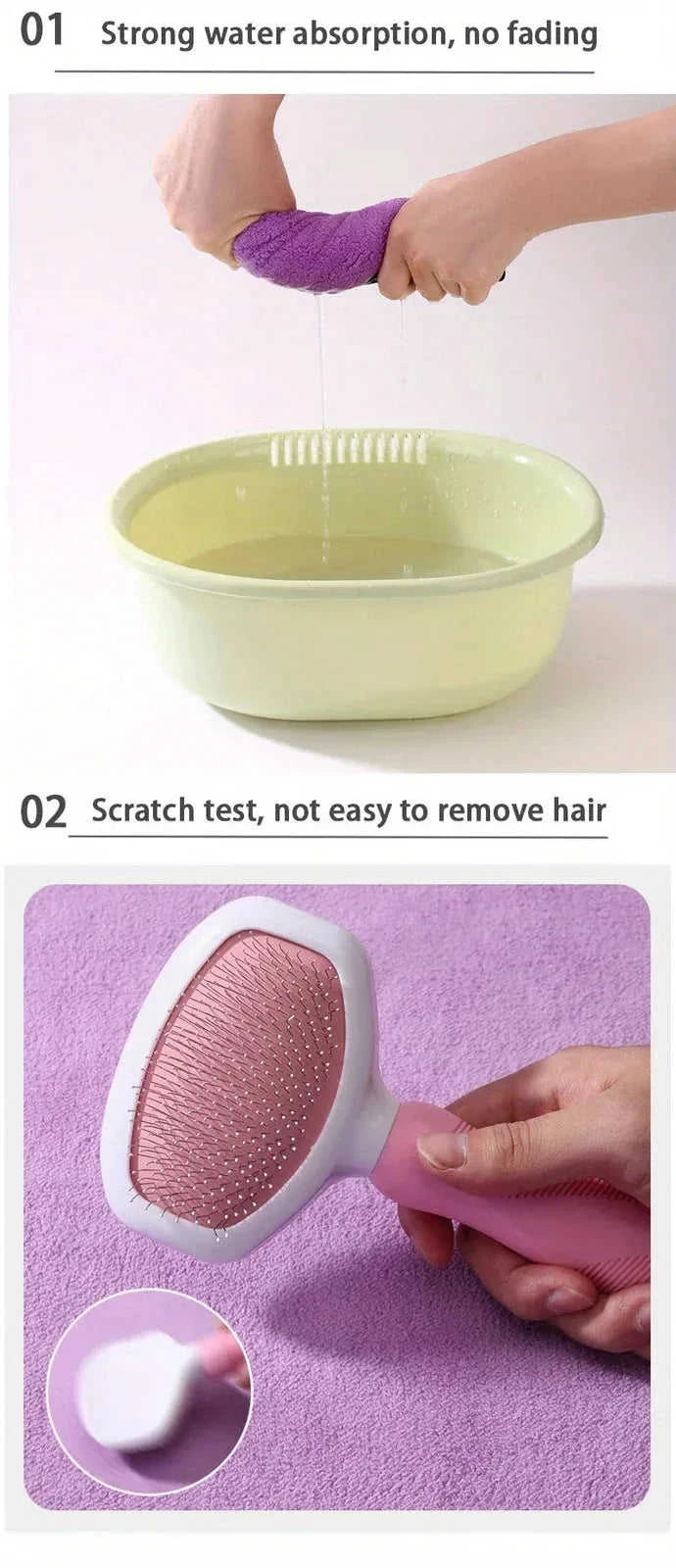 microfiber pet drying towel | quick-dry dog bath towel | large absorbent pet towel | energy saving