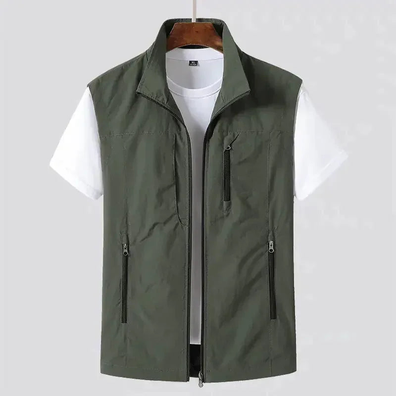 Breathable Multi-pocket Outdoor Casual Vest Jacket - Meifu Market