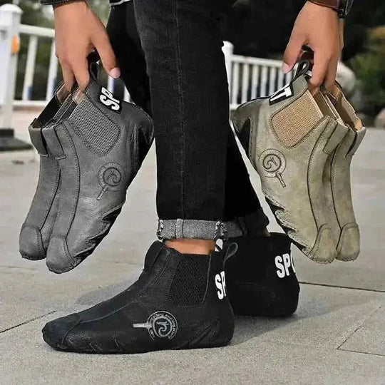 waterproof leather boots | insulated winter footwear | durable outdoor sneakers | ultrasonic cleaning