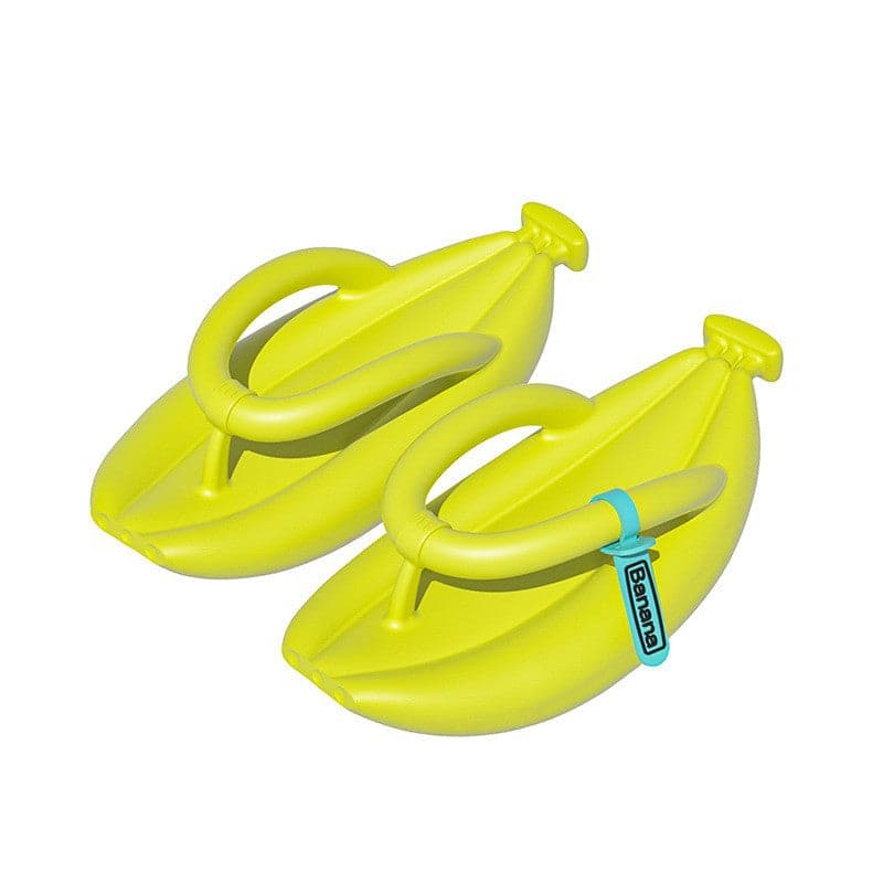 Cute Banana Shoes Soft Flip Flops Slippers Summer Beach Shoes