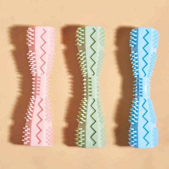 Chew Toys For Dog Teeth Cleaning Pink - alternative view
