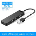 usb 30 hub 4-port | aluminum alloy usb splitter | high-speed data transfer hub | ultrasonic cleaning