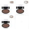 waterproof eyebrow stamp | long-lasting eyebrow powder | professional makeup kit | ultrasonic cleaning