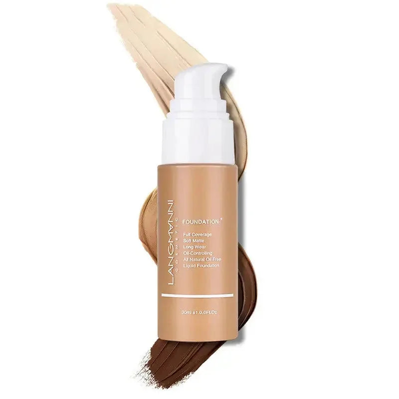 oil-free liquid foundation | long-lasting matte foundation | full coverage concealer | ultrasonic cleaning