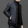round hem jacket | polyester blend fabric | lightweight winter coat | ultrasonic cleaning