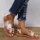 lace-up sandals for women | floral ankle strap sandals | flat beach shoes summer | ultrasonic cleaning
