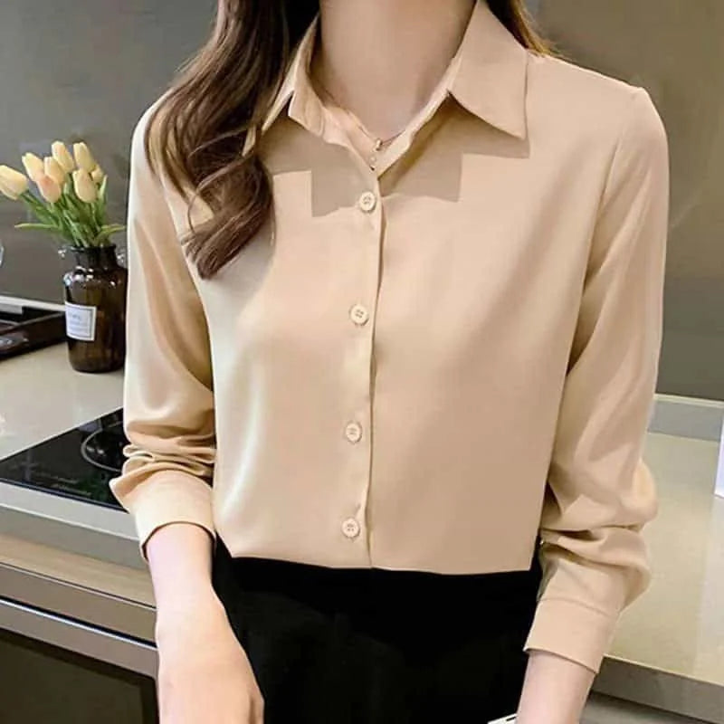 vintage satin shirt for women | checkered womens shirt | retro satin blouse | energy saving