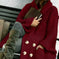 plus size wool blend coat | longline winter coat for women | waterproof trench coat | energy saving