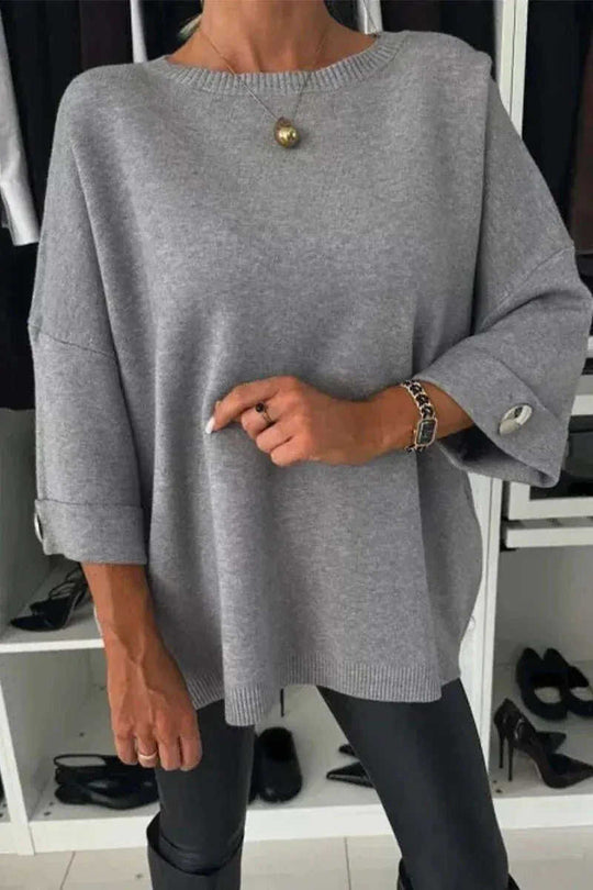 Knit Top Women - Round Neck Short Sleeve Casual Shirt Solid Color Black - size and dimension reference