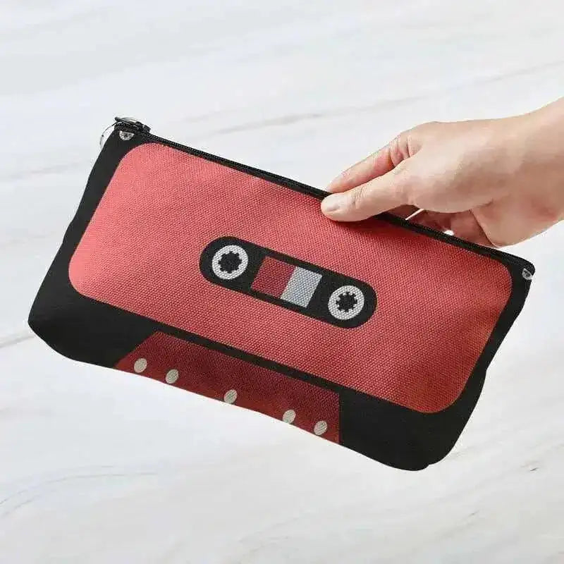 large capacity cosmetic bag | waterproof nylon material | travel makeup organizer | energy saving