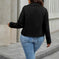 water-resistant polyester jacket | lightweight windbreaker for women | breathable long sleeve coat | energy saving