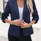 Women's Business Suit Jacket 34 Sleeve Business Casual Jacket Meifu Market