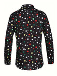 A Casual And Versatile Long-sleeved Shirt With Polka Dot Prints For Teenagers And Men Meifu Market