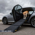 Dog Ramp For Car 71 Long  19.5 Wide Portable Dog Ramps For Large Dogs With Non-Slip Rug Surface Dog Car Ramp For SUV Car  Truck, Folding Dog Ramp Up To 250LBS Meifu Market