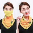 silk sunscreen scarf | uv protection neck scarf | lightweight travel scarf | ultrasonic cleaning