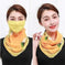 silk neck scarf with upf protection | lightweight sun protection scarf | versatile travel neck gaiter | ultrasonic cleaning