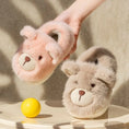 Plush Slippers Home Cotton Slippers Heel-wrapping Shoes Boys And Girls Warm Shoes Meifu Market