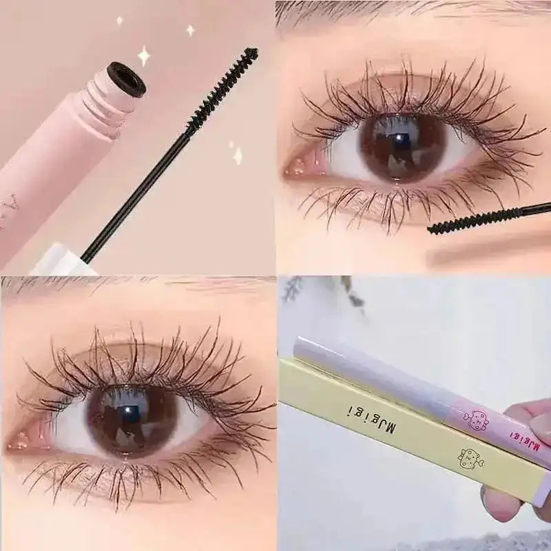 ultra-fine brush mascara | waterproof curling mascara | small brush head for lower lashes | ultrasonic cleaning