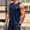 Mens Fashionable Casual Printed Sleeveless Vest 2XL - men's denim vest - casual men's loose punk jacket sleeveless front d...