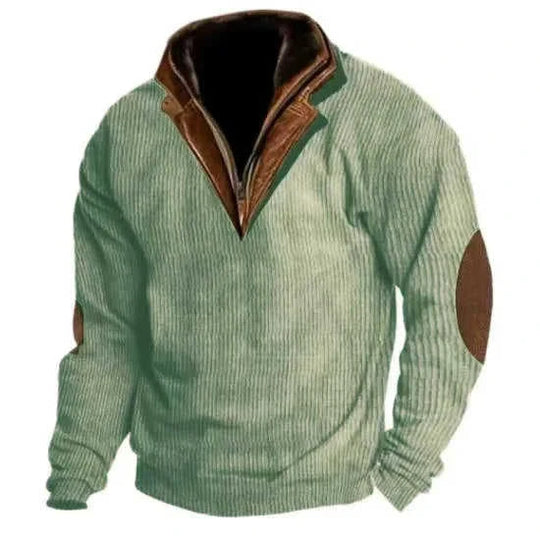 breathable wool blend fabric | lightweight outdoor sweater | loose fit casual wear | ultrasonic cleaning