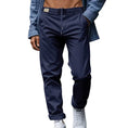 Men's Trousers With Pockets Casual Loose Comfortable Quick-drying Waist-tied Pants Meifu Market