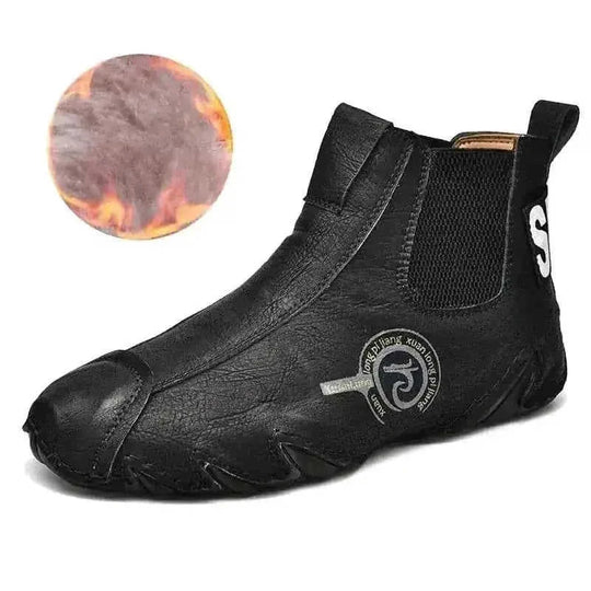 waterproof leather boots | insulated winter footwear | durable outdoor sneakers | ultrasonic cleaning