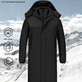 windproof waterproof jacket | heavy cotton shell coat | long outdoor jacket | ultrasonic cleaning