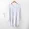 modal fabric pajamas | plus size loose fit sleepwear | long sleeve nightwear for women | energy saving