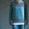 Women's Knitted Pullover Sweater - Round Neck Multicolor Loose Fit Top Meifu Market