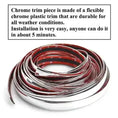 6M Chrome Car Styling Moulding Strip - Door Window Mirror Body Decorat - Meifu Market
