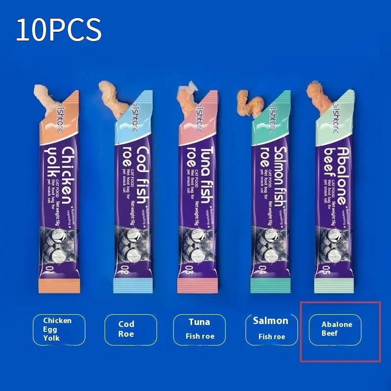 Cat Strip Kittens Nutrition Fat Hair Chin Wet Food Package Pet Cat Snacks Meifu Market