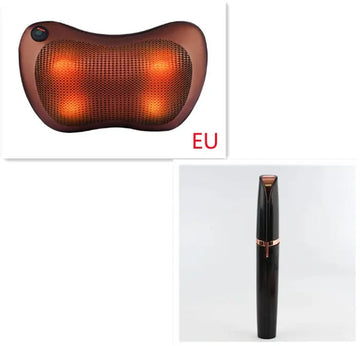 Electric Eyebrow Trimmer - Painless Flawless Brows Hair Remover with LED Light