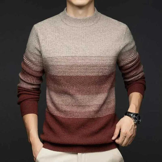 thick half turtleneck sweater | heavy knit wool sweater | winter layering piece | ultrasonic cleaning