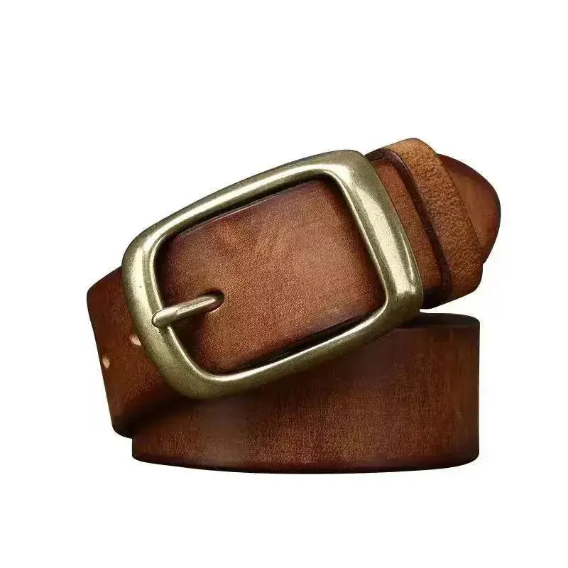 genuine leather belt | full-grain cattlehide belt | 15 inch mens belt | ultrasonic cleaning