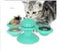 automatic rotating cat toy | interactive cat scratcher | dental cleaning cat toy | energy saving
