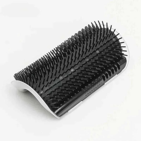 self-cleaning cat brush | silicone grooming comb | wall-mounted pet massager | ultrasonic cleaning
