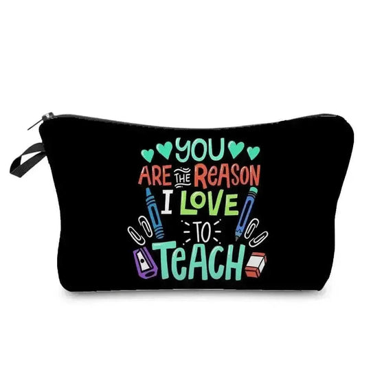 waterproof cosmetic bag | travel makeup organizer with zipper | pvc material toiletry bag | energy saving