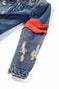 heavyweight denim jacket | embroidered denim jacket | custom embroidery jacket | energy saving