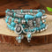 genuine leather bracelet | adjustable bangle size | feather charm jewelry | ultrasonic cleaning