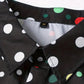 long sleeve polka dot shirt | cotton blend casual shirt | mens button down shirt | ultrasonic cleaning