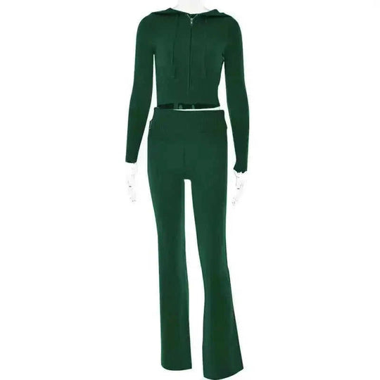 premium cotton blend fabric | two-piece hoodie set | versatile lounge wear | ultrasonic cleaning