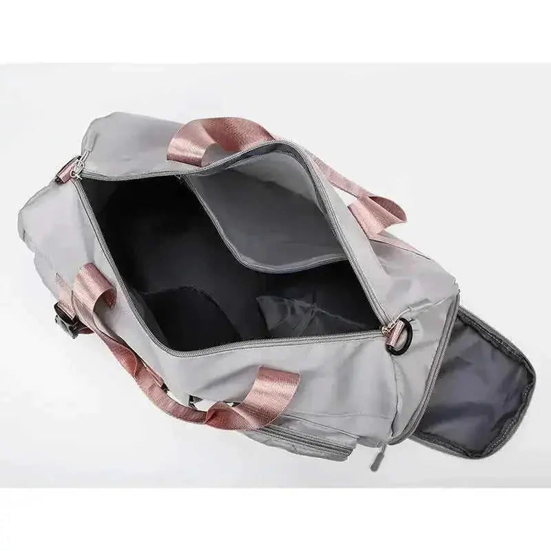 high-capacity waterproof gym bag | dry wet separation compartment | shoe compartment sports bag | energy saving