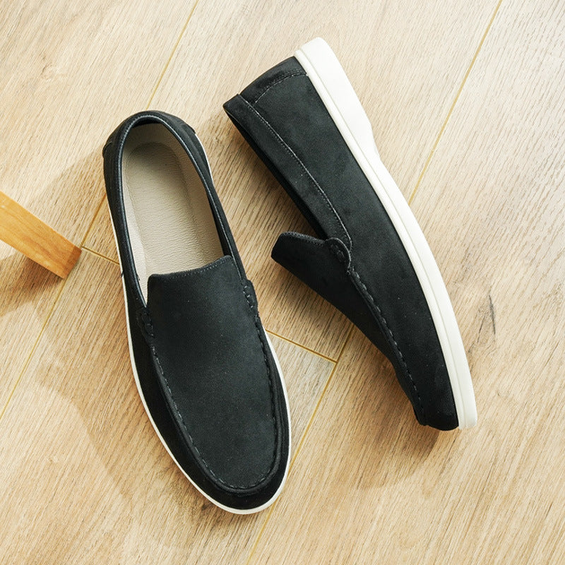 Slip-on Suede Loafers Shoe Cover Lazy Feet Meifu Market