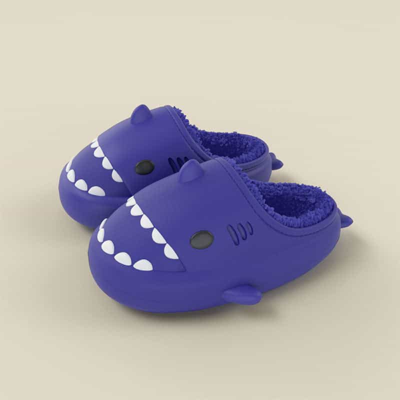 Shark Shoes For Child Cute Waterproof Warm Slippers Home Shoes Kids Meifu Market