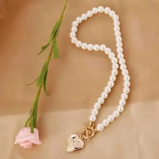 sterling silver necklace | freshwater pearl pendant | vintage style jewelry | energy saving