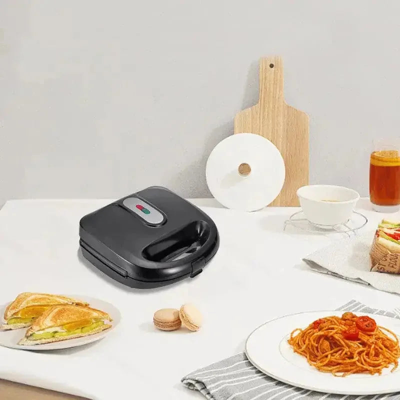double-sided heating pan | non-stick sandwich maker | electric grill and panini press | ultrasonic cleaning