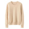 cotton-blend knit fabric | oversized fit long sleeve | breathable loose sweater | ultrasonic cleaning